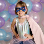 Pink/blue superheroine set - 6/8 years old - Girl costume