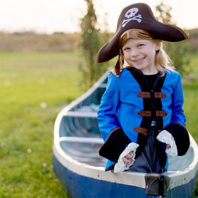Corsair pirate (jacket, pants, hat) - Boy costume