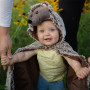 Hedgehog baby cape - 1/2 years old - Child costume