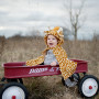 Little Giraffe cape - 2/3 years old - Child costume