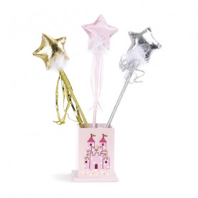 Deluxe Star Magic Wand (Silver, Rose, Gold)