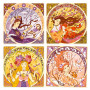 Mucha glitter boards - Divines - Inspired By