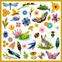 Jardin - 160 Stickers - Petits Cadeaux