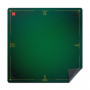 Tapis de cartes vert 60x60 cm