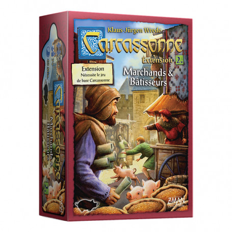 Merchants and builders - Carcassonne extension n°2