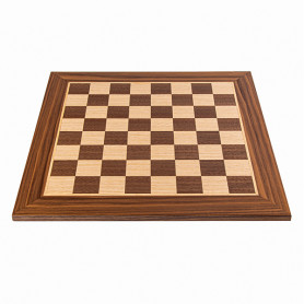 Chessboard 50 cm walnut oak
