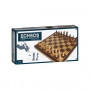 Marquetry folding chessboard 38cm