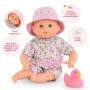 Poupée Bébé Bain Coralie 30 cm et son canard - Jardin en Fleurs