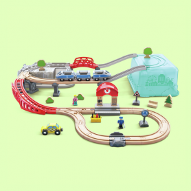 City Train Bucket Set