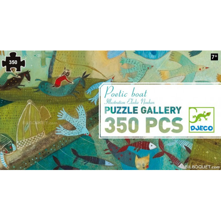Puzzle Gallery Bateau poétique (350 pièces)