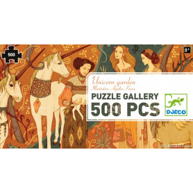 Puzzle Gallery Dames à la licorne (500 pièces)