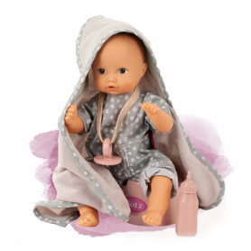 Aquini Girl Doll 33cm - Gray Outfit
