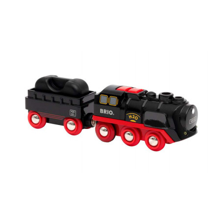 Locomotive à vapeur et à piles