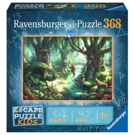 Puzzle escape 368 pièces - La forêt magique