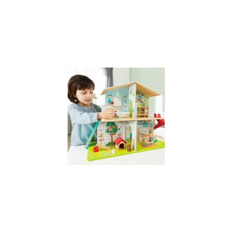 Interactive dollhouse with sounds