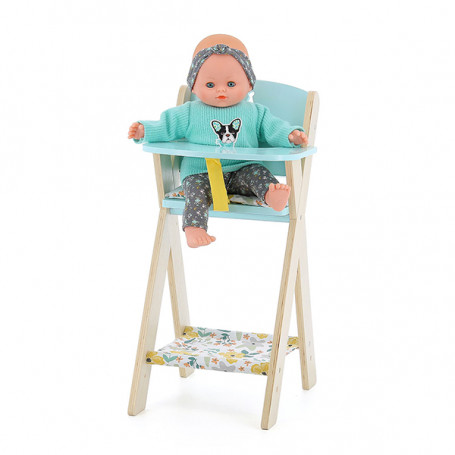 Chaise Haute pour poupée jusqu'à 40cm
