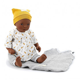 Bibichou doll 35cm - Eliott (box/bed and sleeping bag)