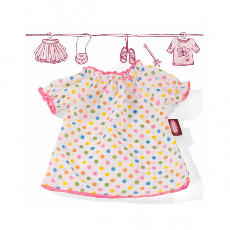 Happy Dots dress for 30-33cm doll