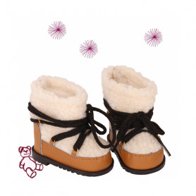 Winter furry boots for 42-50cm doll