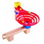 Marble run domino rally