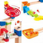 Marble run domino rally