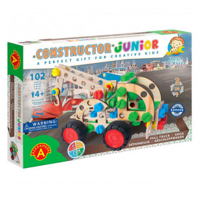 Constructor Junior 3x1 Wood - Pull truck