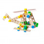 Constructor Junior 3x1 Wood - Helicopter