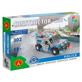 Constructor Police Car