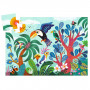 Coco Le Toucan - 24 pièces silhouette puzzle