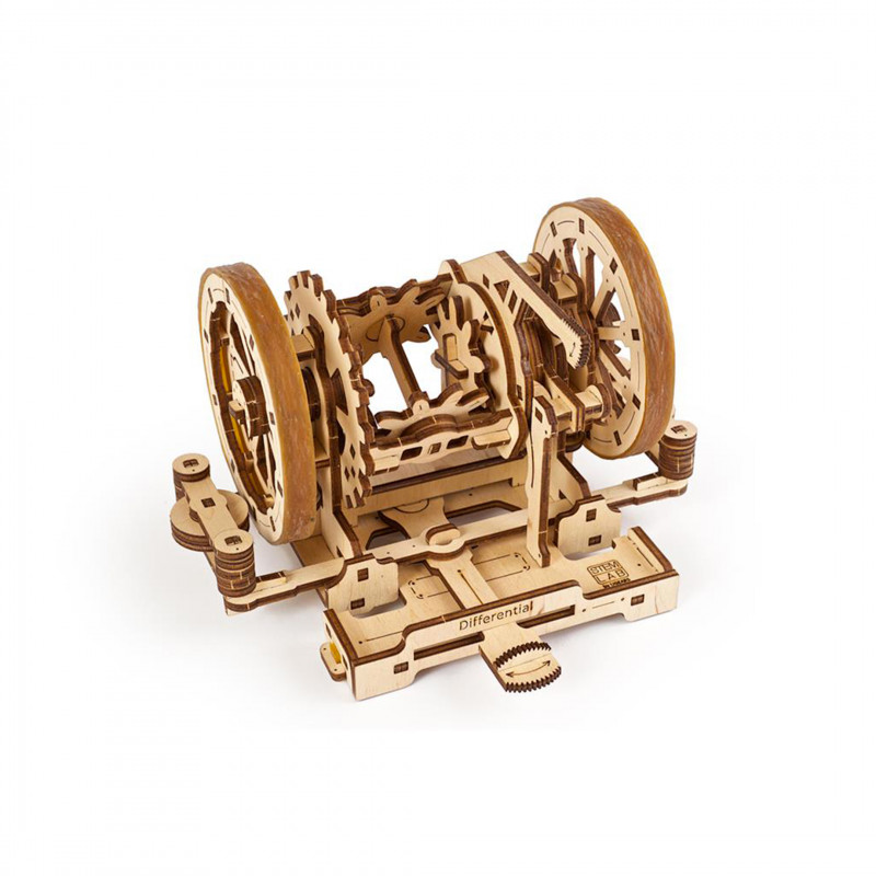 Maquette 3D Mécanique Lion En Bois | 14 Cm - Kit à Assembler Sans Colle Pour Enfants 8+