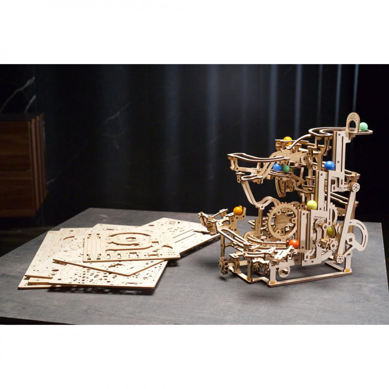 Coffret Créatif Cheval Remontage Maquette 3D Mécanique Cheval En Bois 14 Cm - Kit à Assembler Pour Enfants Et Adultes