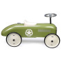 Khaki vintage metal car carrier