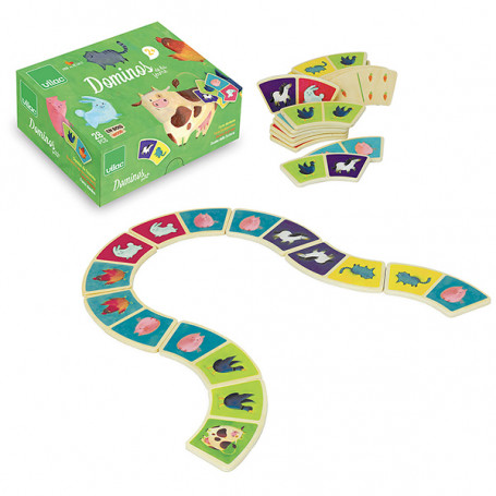 Farm dominoes game