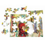 Meeting in the forest - Sophie Lebot - 24 piece wooden puzzle