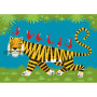 Le Tigre - Puzzle 24 pièces en bois - Lake - Michèle Wilson