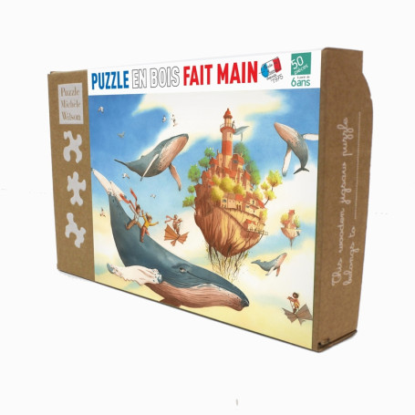 Odyssée Fantastique - Puzzle 50 pièces en bois - Thibaut Prugne - Pichèle Wilson