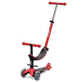 Mini Micro 3in1 Révolution - Rouge - Trottinette 1-6 ans