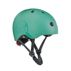 Scoot and Ride Helmet - Forest Green - Size XS