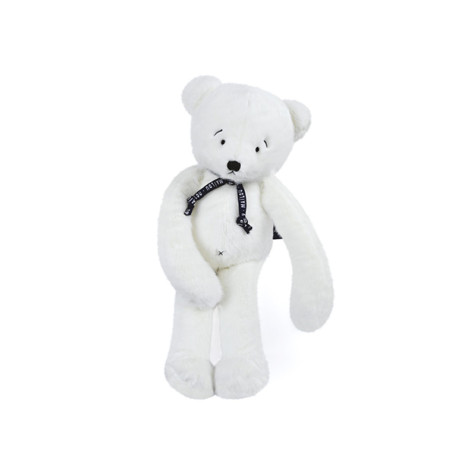 Méloé bear 37cm white - Maïlou Tradition