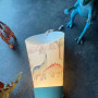 Green 5in1 portable lamp box - Dinosauria