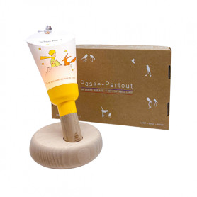 Coffret lampe nomade 5en1 jaune - Le Petit Prince et le Renard