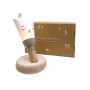 Taupe 5-in-1 portable lamp box - Pirouette is sleeping