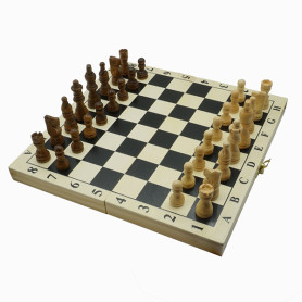 Printed Folding Chessboard 28cm - King 65mm