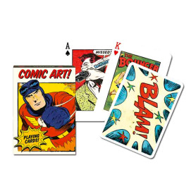 Jeu de cartes Collectors' Vintage Comic Art