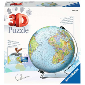 Puzzle 540 pièces - Terrestrial globe 3D