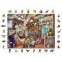 Wooden puzzle Wish Upon A Book Shop - 1010 pièces