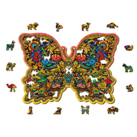 Puzzle en bois Royal Papillon - 250 pièces
