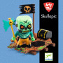 Skullapic avec son radeau - Arty Toys pirate