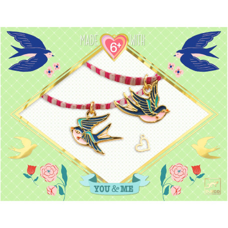 Duo Jewelry - Bird Ribbons - Djeco