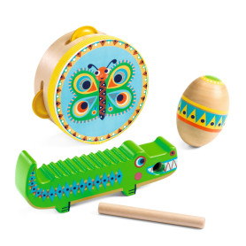A percussion set from 18 months - Animambo Djeco